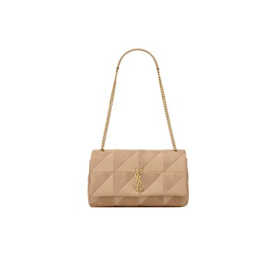 YSL JAMIE MEDIUM IN SUEDE AND LAMBSKIN 515821COPP72646 (25*15*7.5cm)